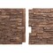 Ekena Millwork 45 3/4"W x 24 1/2"H x 1 1/4"D Canyon Ridge Stacked Stone, StoneWall Faux Stone Siding Panel, Sedona PNU24X48CNSE - alternate 7